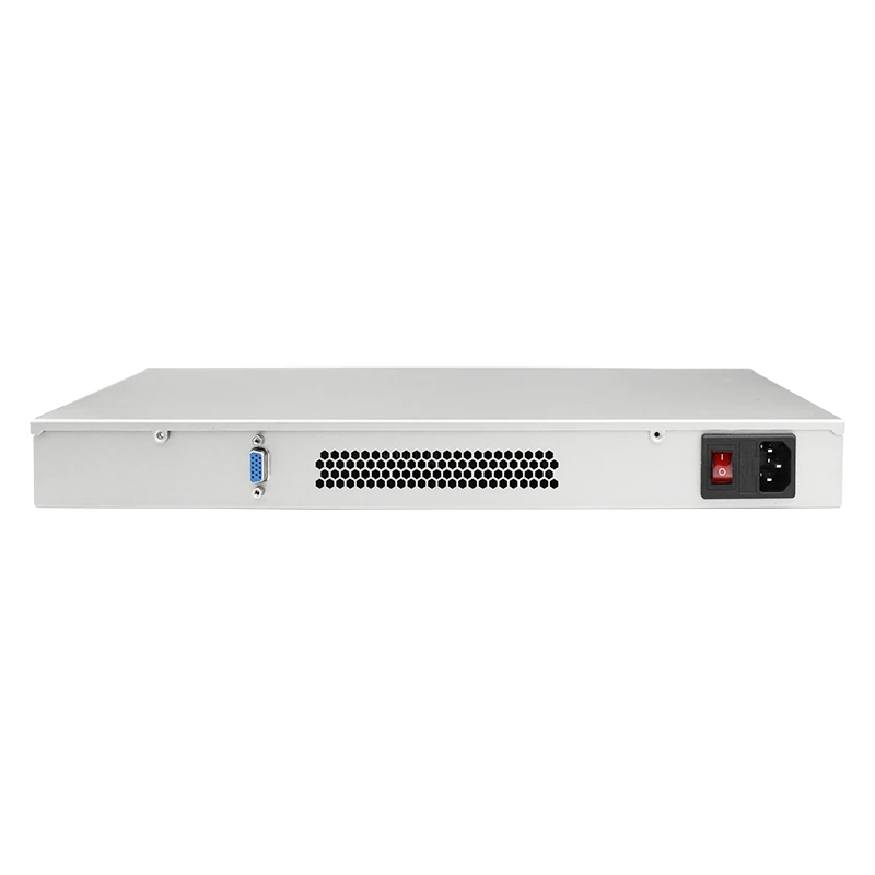 

1U rackmount 3855U i3i5i7 7th Generation Barebone Pfsense aes-ni Fanless VPN Firewall Appliance with 2 DDR4 Ram Slot