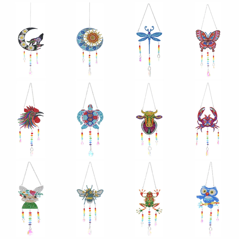 

Набор для алмазной вышивки «колокольчики ветра»