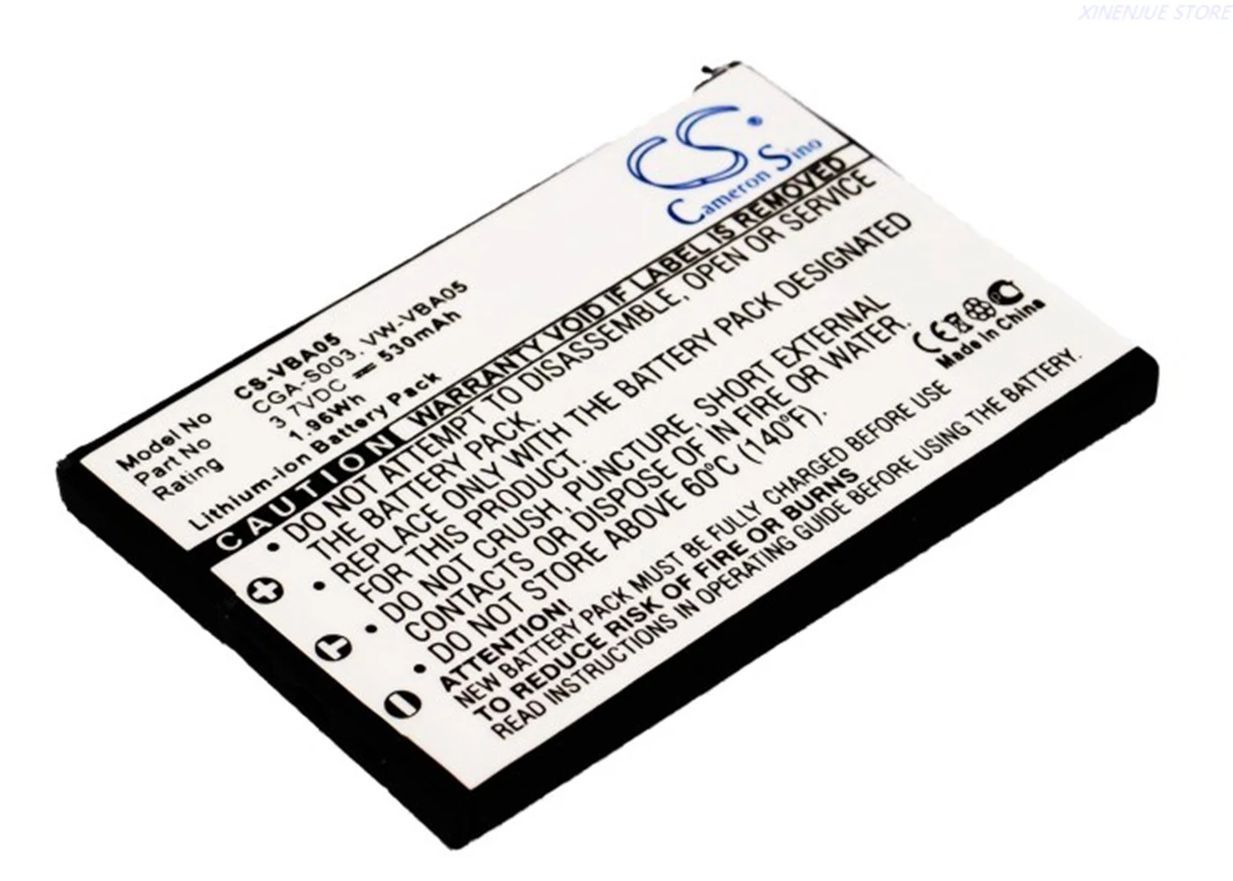 Battery part. Cameron sino 680 МАЧ аккумулятор для Panasonic. Panasonic CGA-s003.