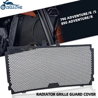 motorcycle accessories aluminum radiator grille guard cover for 790 adventure r 790 adv s 2019 2020 2021 890 adventure r 890 adv