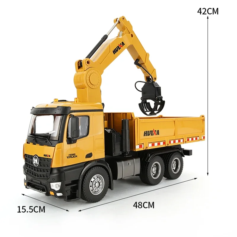 Модель профессионального самосвала Три в одном кран вращающийся рычаг и