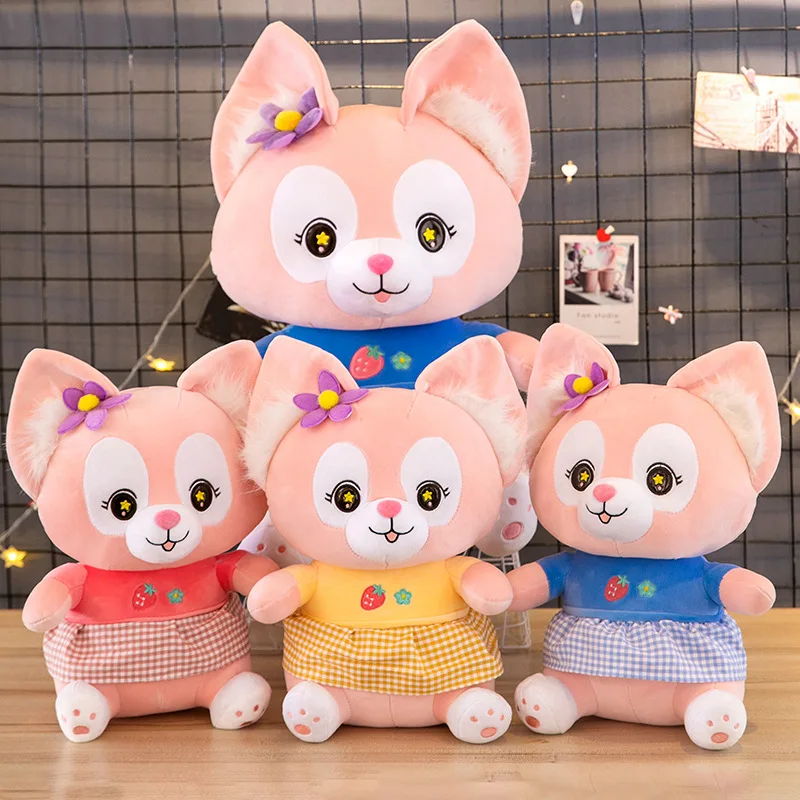 

Disney Anime Linabell Fox Toy Kawaii Gna Belle Plush Toys Cartoon Dolls Duffy And His Friend Pillow Decoration Cushion Xmas Gift