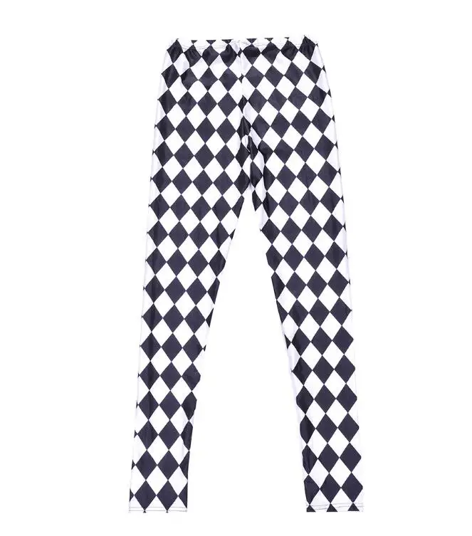 Женские Эластичные легинсы с геометрическим принтом ромбовидным узором 4XL 3575