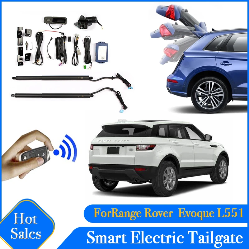 

Открытие багажника автомобиля, электрическая всасывающая задняя дверь, интеллектуальная подъемная стойка багажника для Range Rover Evoque L551 2018 ~ 2022, специальная
