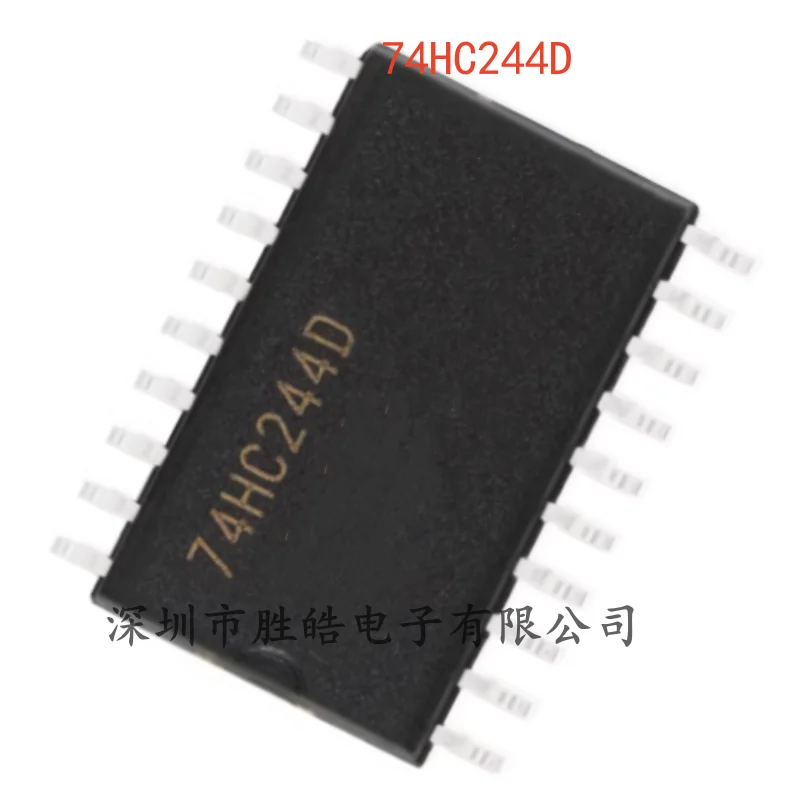 

(10PCS) NEW 74HC244D , 653 HC244D Tri-state Output Eight-Way Buffer / Line Driver SOIC-20 74HC244D Integrated Circuit