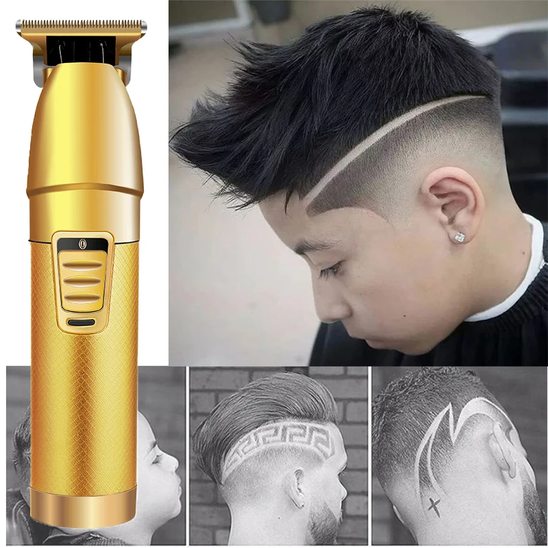 

Barber Shop Professional Cordless Trimmer Oil Head Hair Clipper Household T9 Adult Children's Hair Clipper T-shaped Hair Clipper