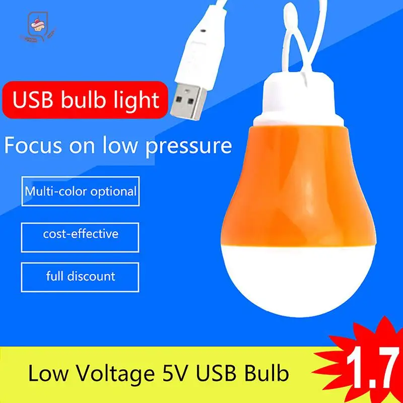 

5V Low Voltage LED Light USB Emergency Bulb Hanging Tent Lamp For Work BBQ Fishing Repair Out Door Camping Equipment