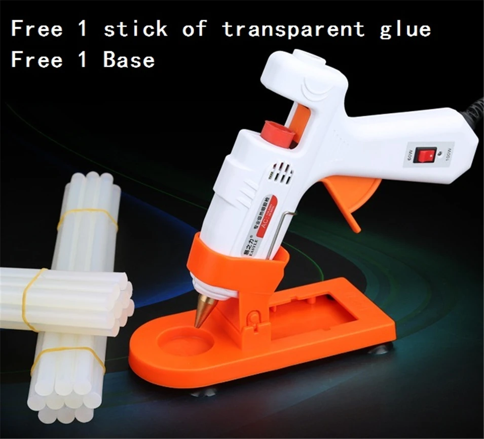

30W/80W/100W/150W Professional High Temp Hot Melt Glue Gun 40W Graft Repair Heat Gun Pneumatic DIY Tools Hot Glue Gun free Glue