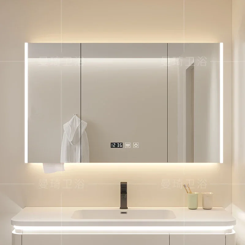 Умные шкафы для ванной комнаты в скандинавском стиле настенные европейском