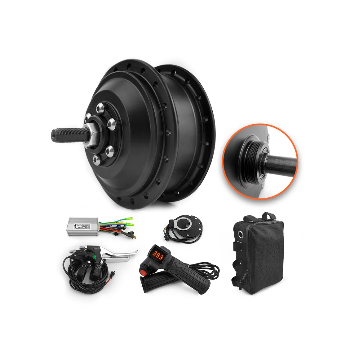 

L-faster DIY 250w 24v 36v 48v electric bicycle hub motor kit