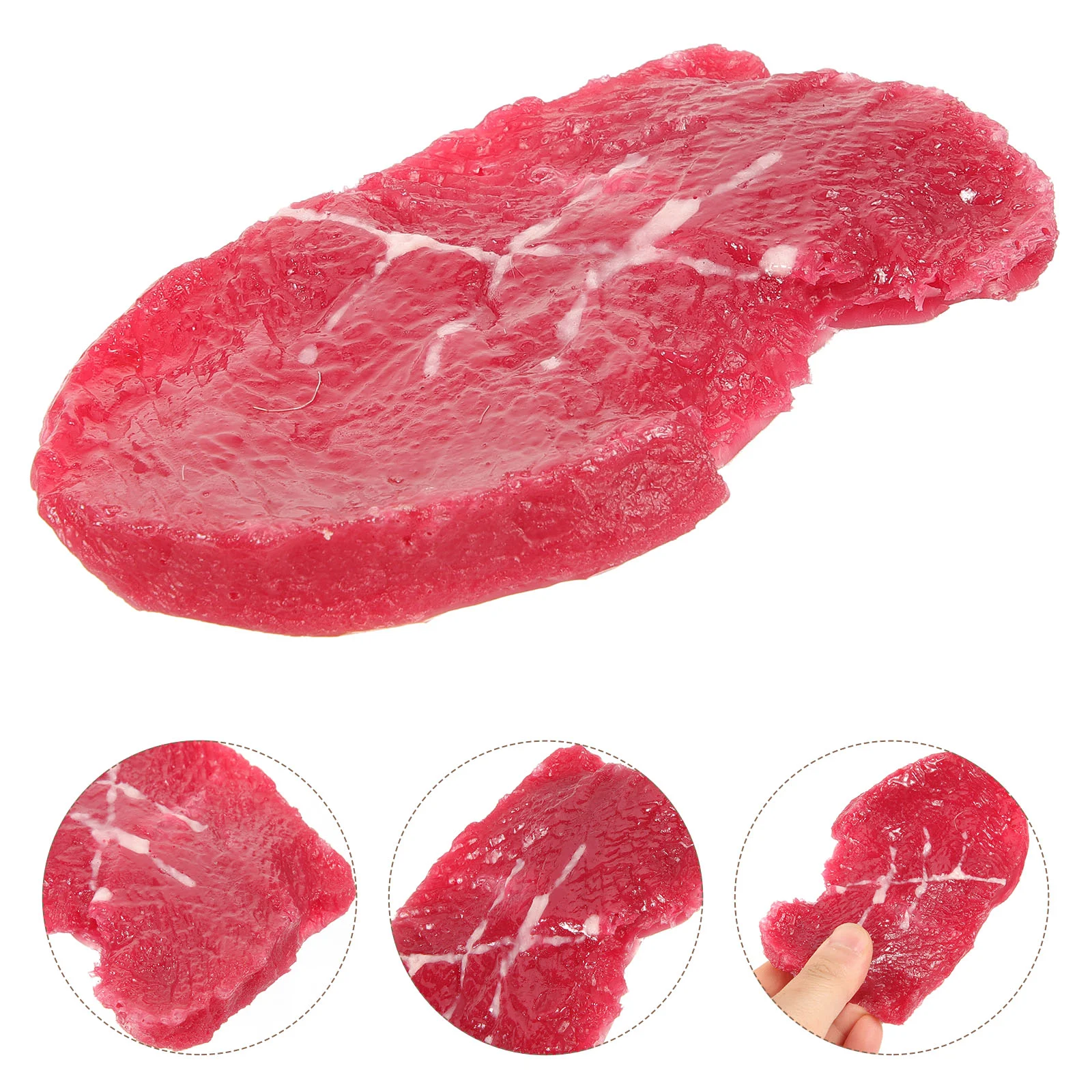 

Simulated Food Steak Artificial Steak Fake Steak Ornament Display Photography Prop