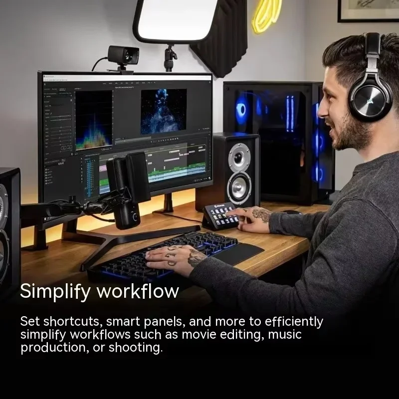 Elgato Stream Deck MK.2 Миниатюрная Многофункциональная Консоль Дизайнерские Настольные