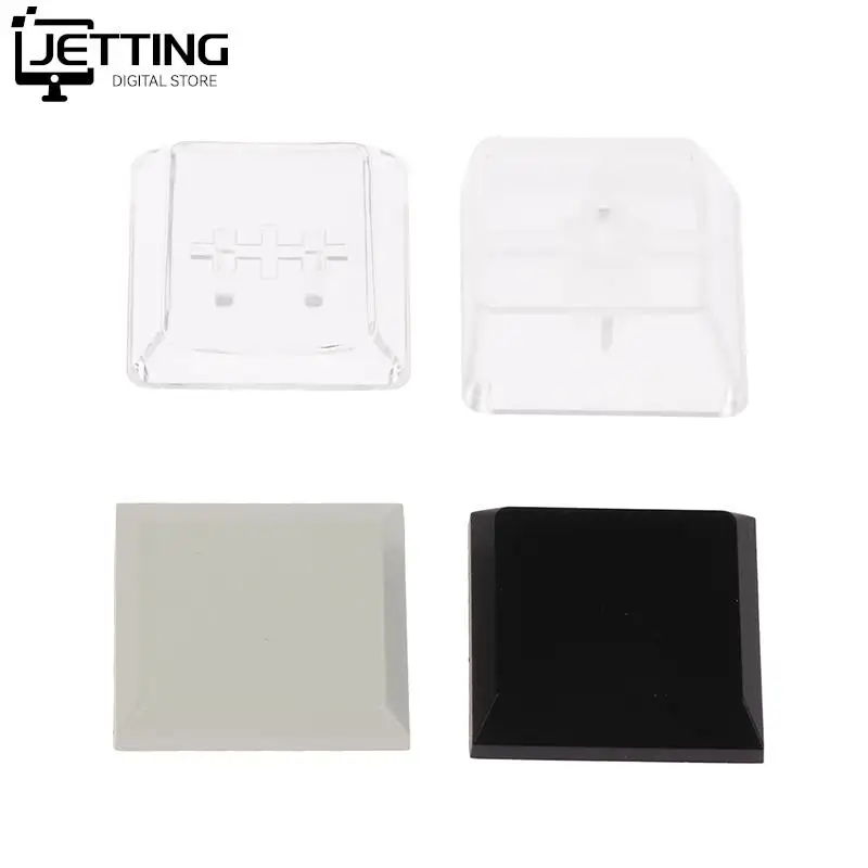

8pcs Low Profile Keycaps For Box 1350 Chocolate Switch Translucent White Black Color Gaming DIY Mechanical Keyboard Keycaps