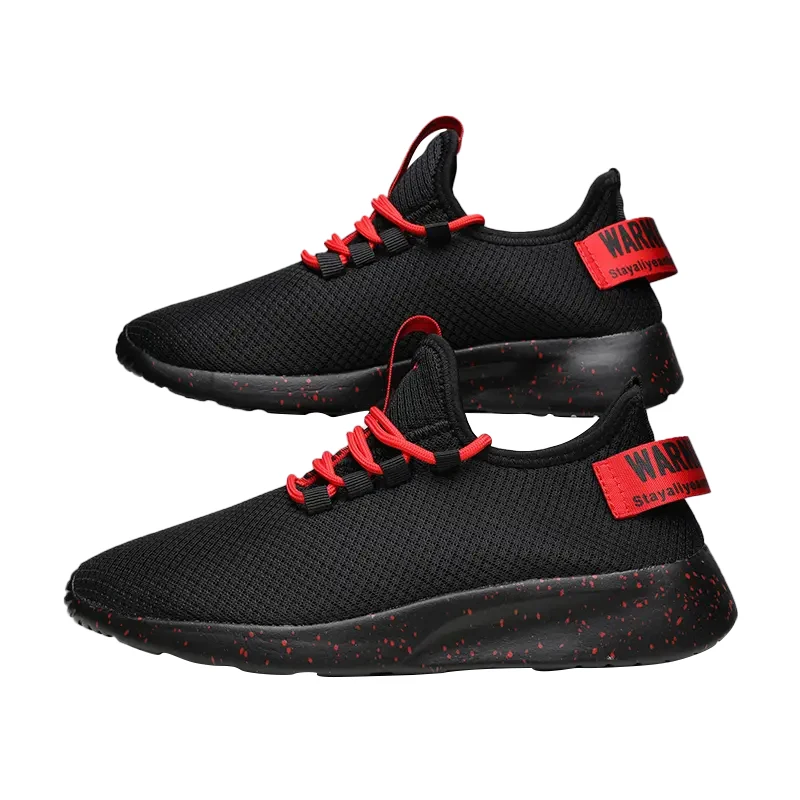 

Спортивные мужские кроссовки для бега DAFENP, дышащие мужские кроссовки, новые амортизирующие легкие повседневные Черные кроссовки