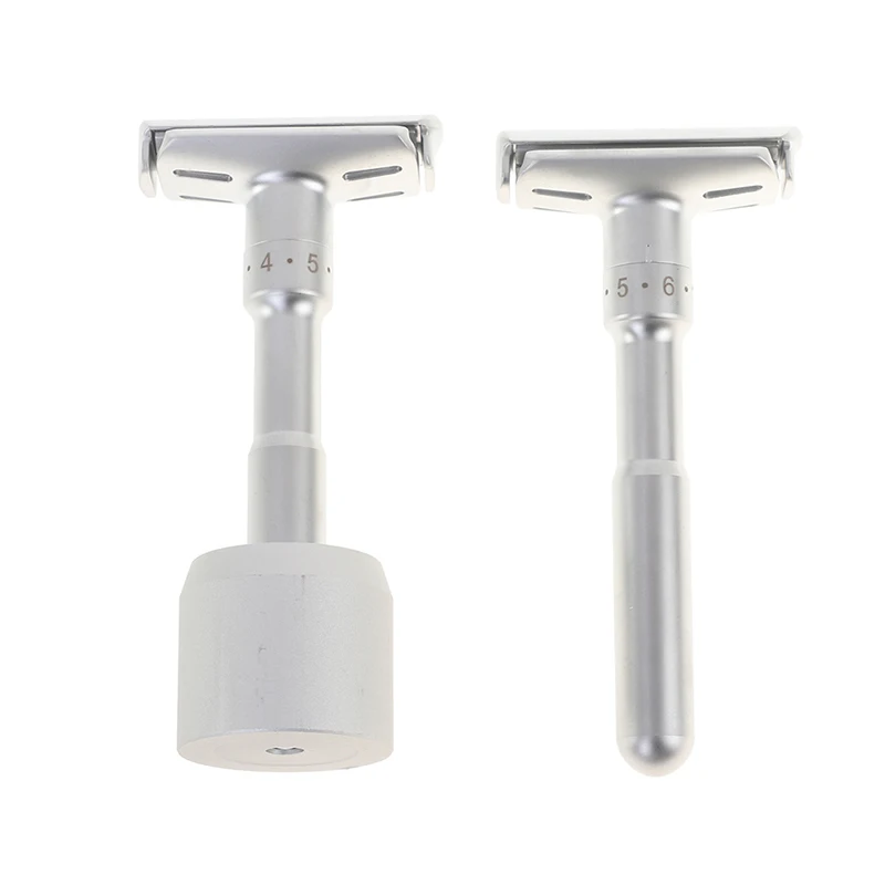 Double Edge Classic Handle De Shaver With 5pcs Blades