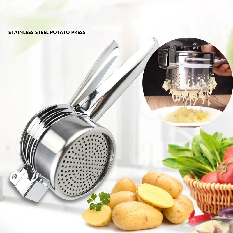 

Potato Steel Gadget Tomato 3 Multifunctional Juicer Lemon Stainless Creative Kitchen 1 Press Manual In