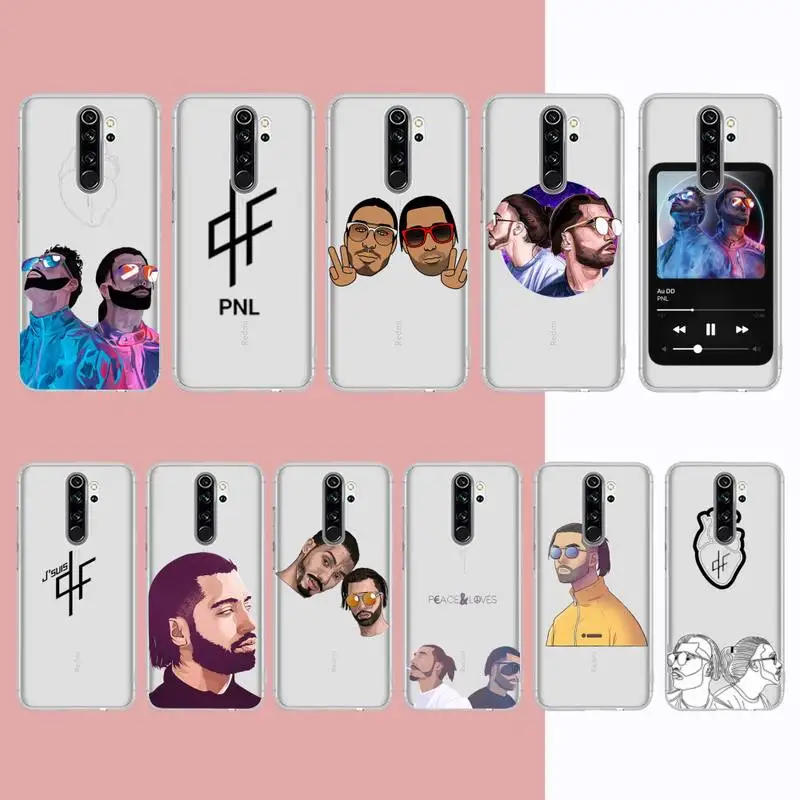 

PNL QLF rapper singer Phone Case for Samsung S20 S10 lite S21 plus for Redmi Note8 9pro for Huawei P20 Clear Case