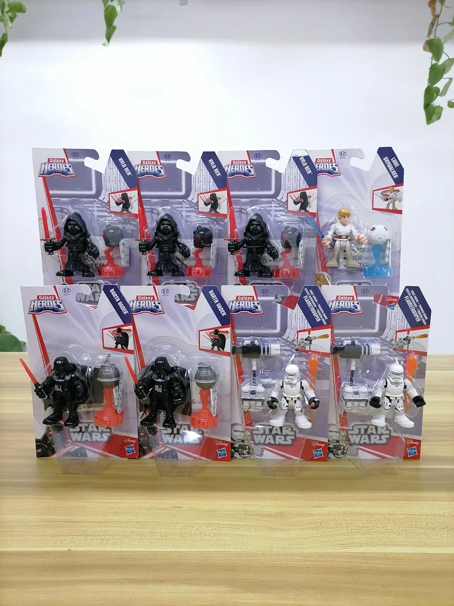 

Hasbro Star Wars Action Figure Galaxy Heroes Flametrooper Kylo Ren Darth Vader Luke Skywalker Collectons Children Birthday Gifts