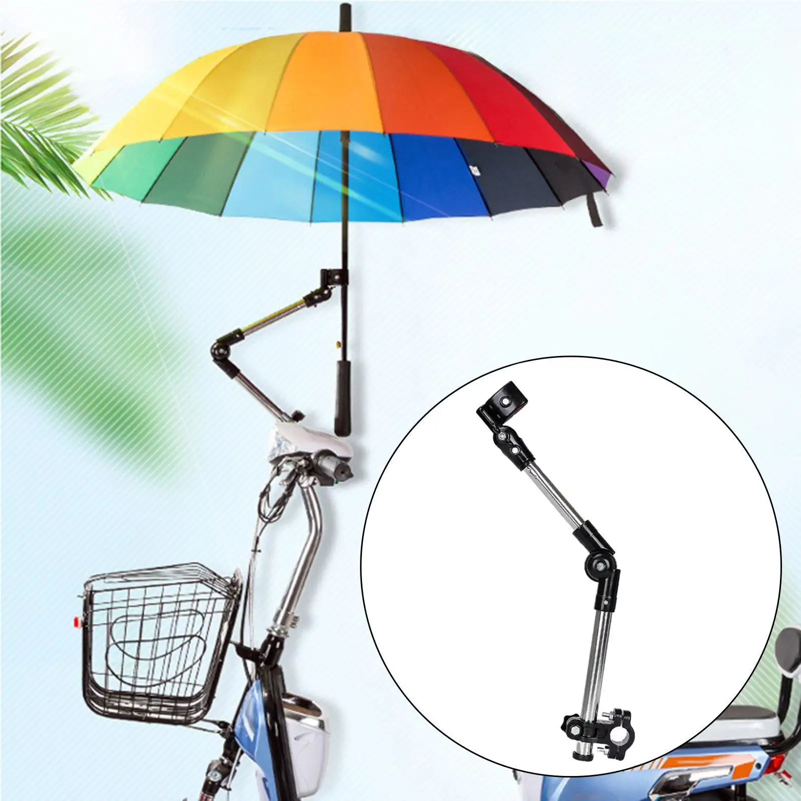 Складная подставка-зонт для коляски мотоцикла детей