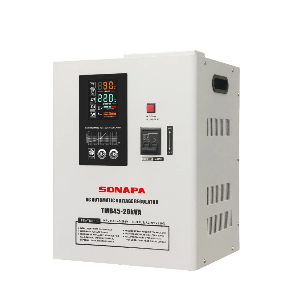 

Voltage stabilizer and regulator 15KVA single phase avr voltage stabilizers