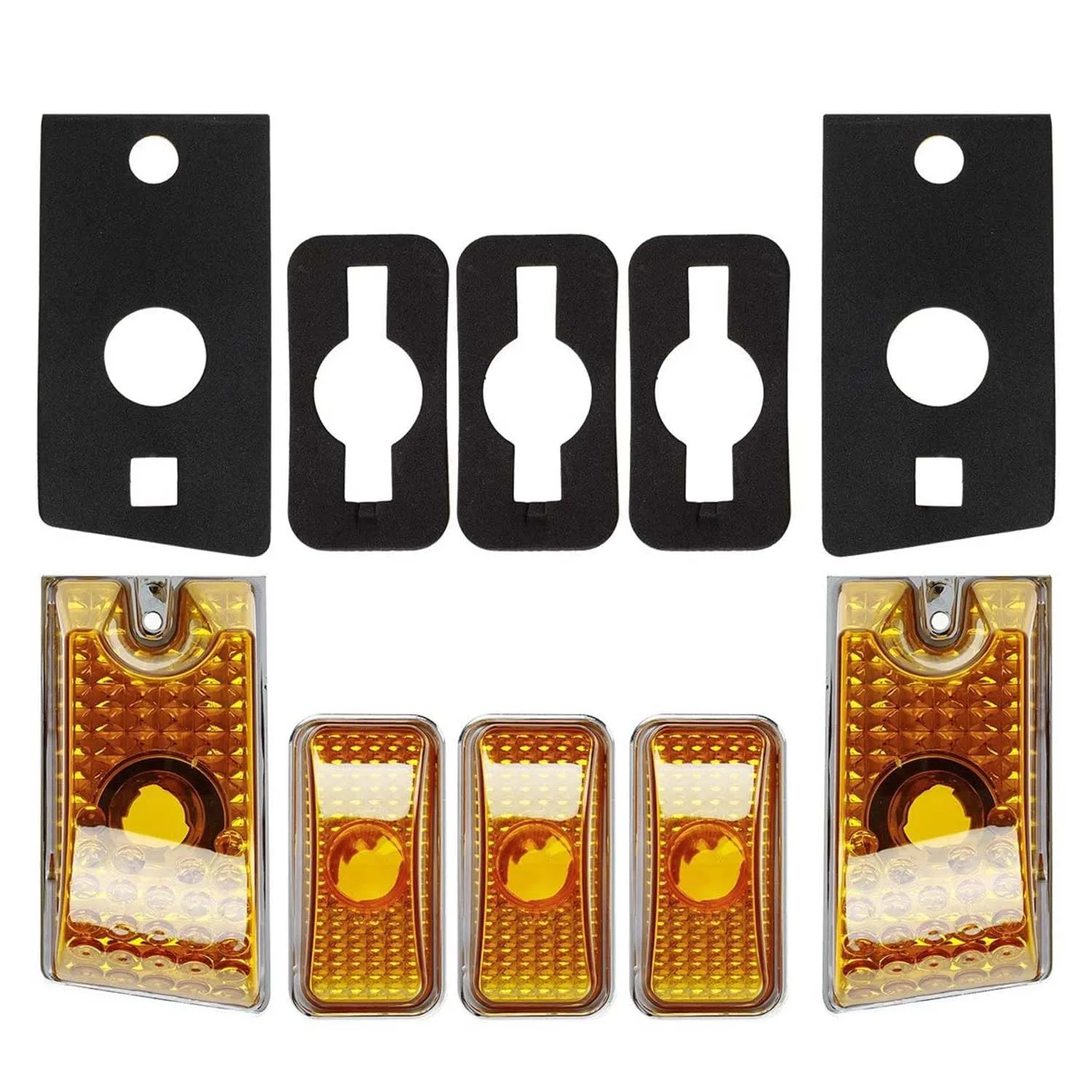 Feux de Course Dɺssemblage LumièRe Toit DéЗащитная кабина для светодиодной подсветки Hummer H2 03-09