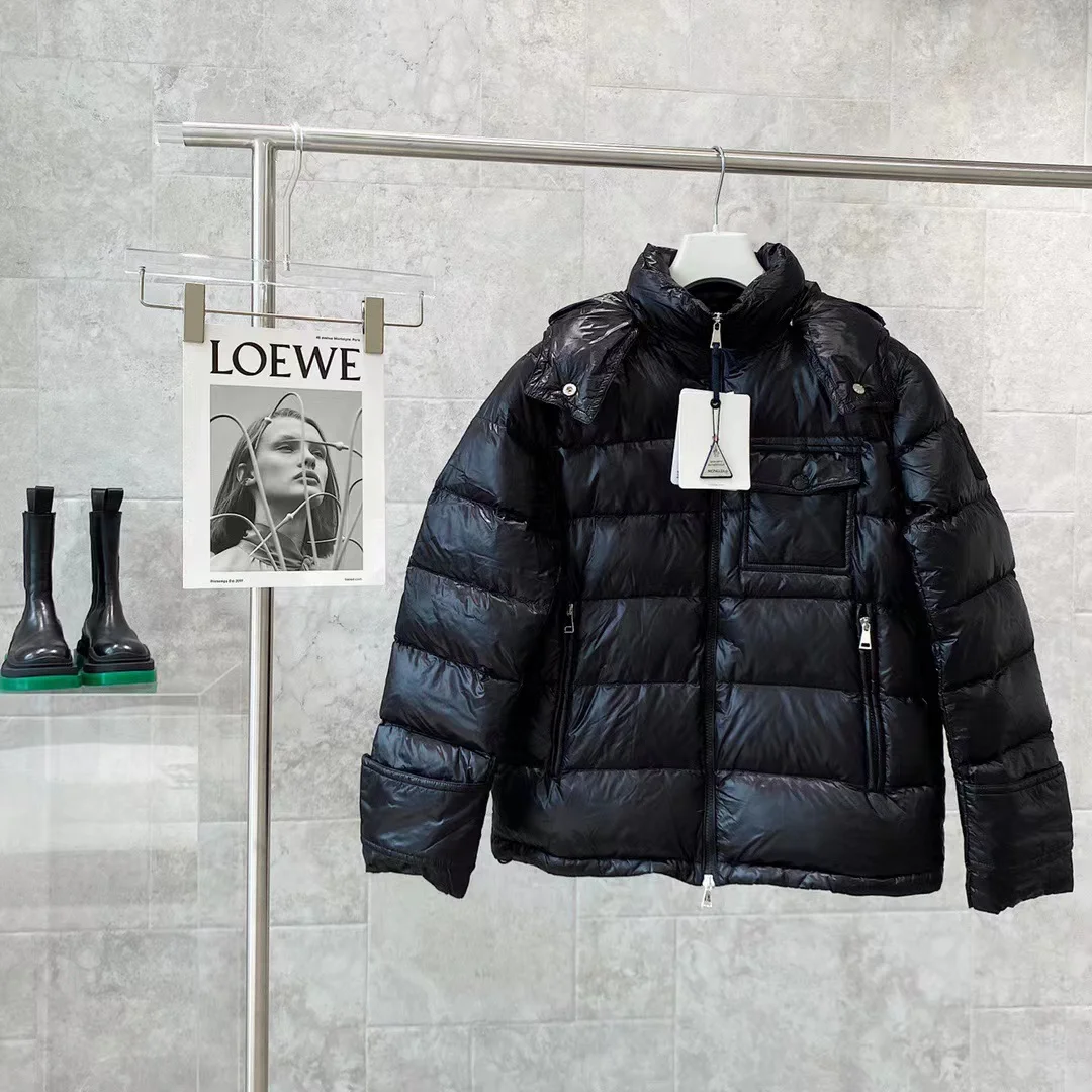 

2022 New Winter Down Coat For Women Short Style Black Blue Thick Warm Puffer Jacket Fashion Down Outerwear Coat