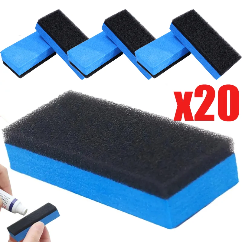 Car Polishing Coating Sponge Brush Glass Nano Applicator Pads Polish Wax Ceramic Coating Sponges Brushes Cleaning Tools
