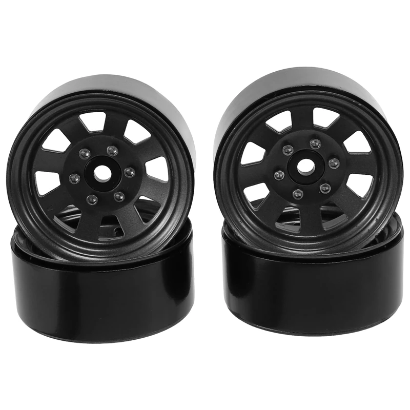 

4 шт., металлическая Ступица колеса 1,9 для радиоуправляемого гусеничного автомобиля Traxxas TRX4 D90 Axial SCX10 1/10 AXI03007 Redcat