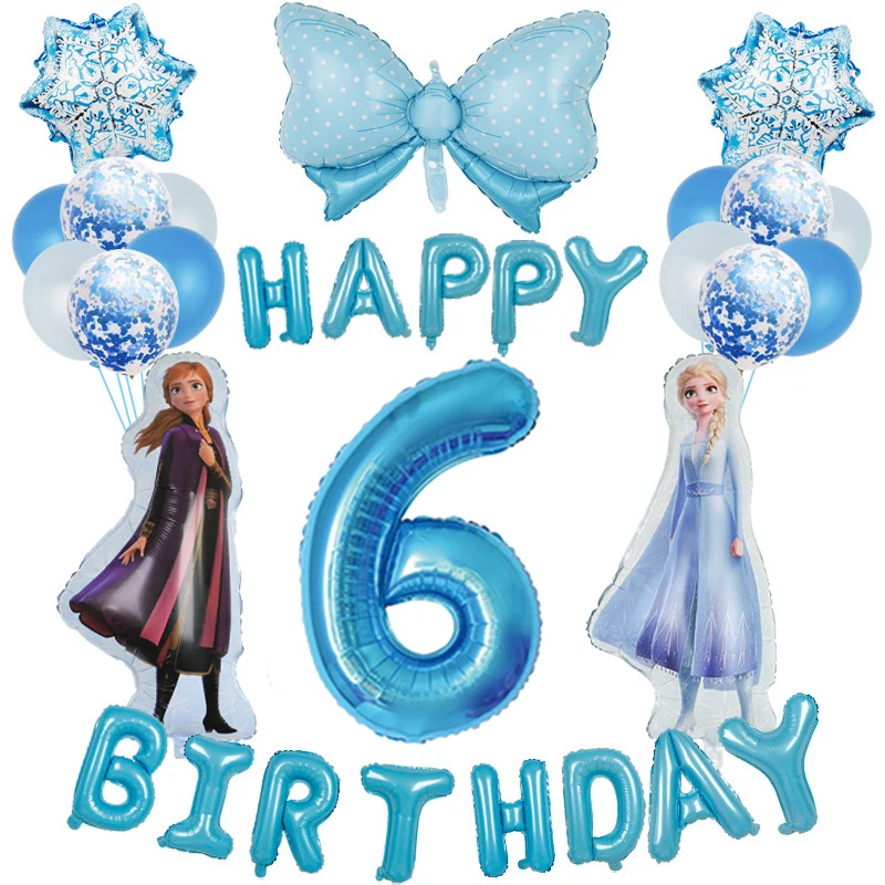 Disney Холодное сердце Эльза Анна дневной свет украшение для детского дня рождения