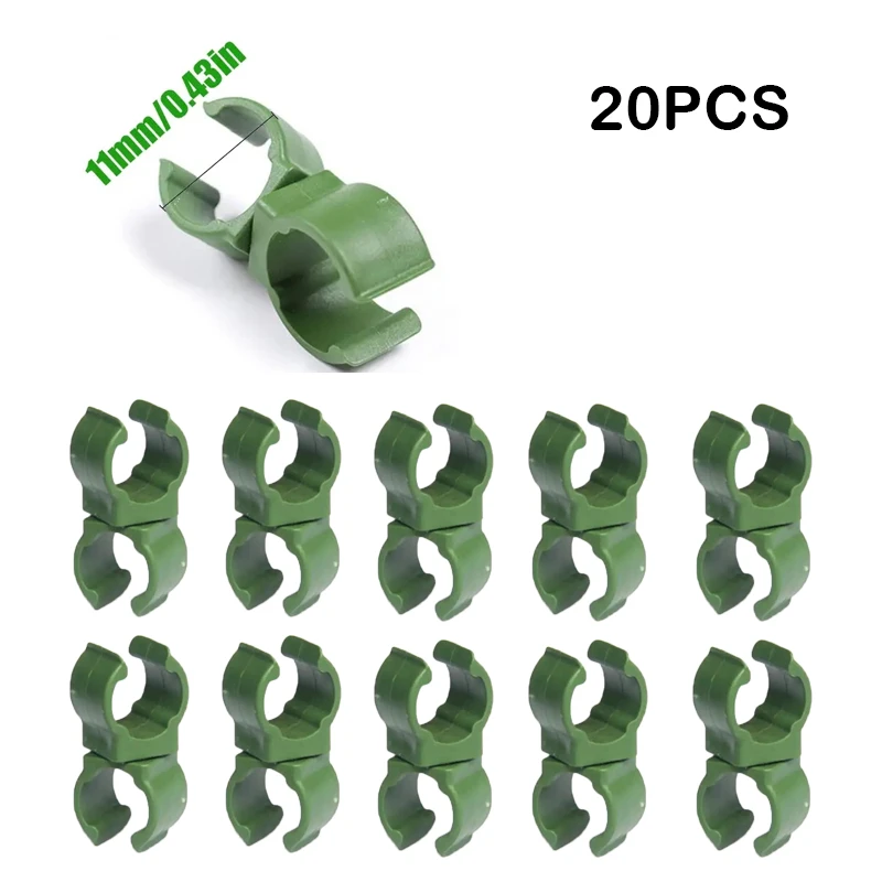 

Пластиковые крестообразные зажимы для растений 20 шт