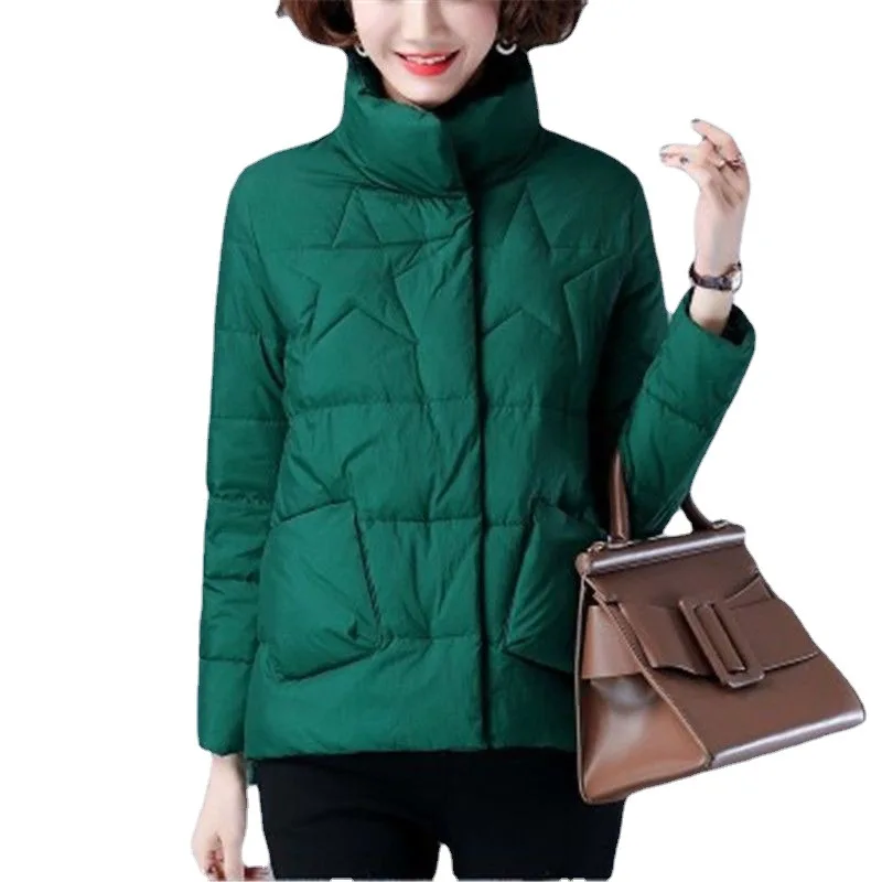 Parkas  Coats Korean Fashion Cotton Jacket Women's Short 2022 Winter Parkas Cotton Jacket Korean Fashion Autumn  Winter Coat