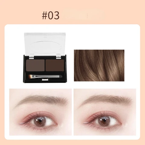 Пудра для бровей Double Colors