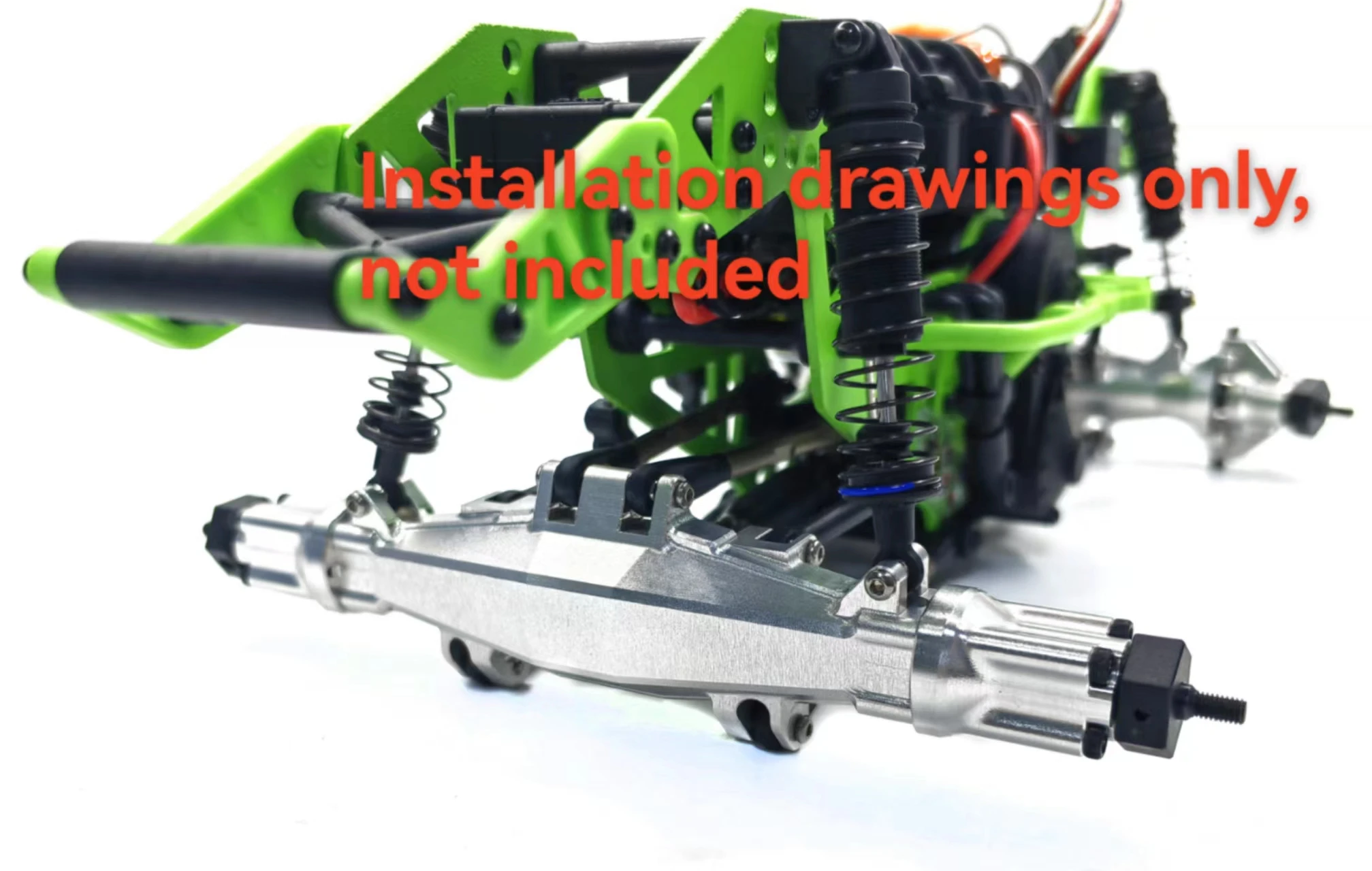 Корпус задней оси KEBEILEE для LOSI 1/18 MINI LMT