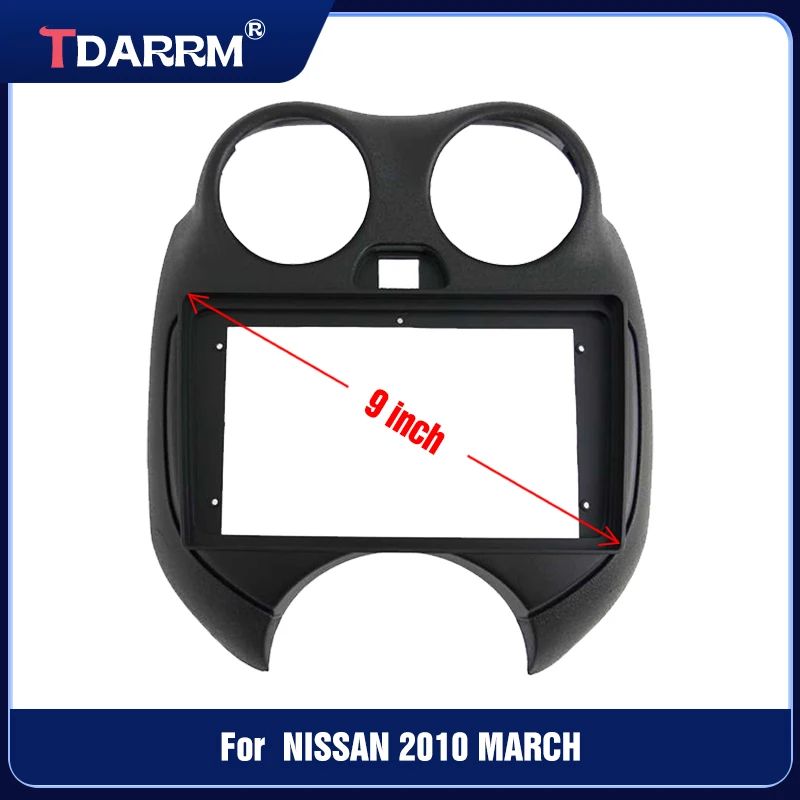 Автомобильная радиоустановка Fascia Для NISSAN MARCH 2002-2010 автомобильная стереосистема 2