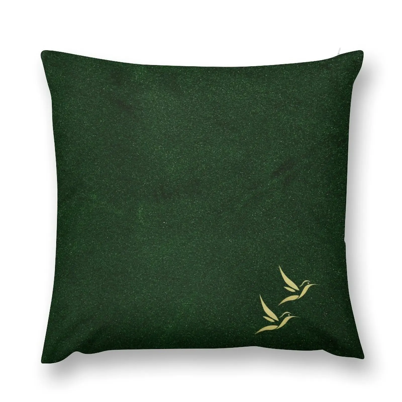 Зеленая бархатная стильная наволочка декоративная подушка Детские