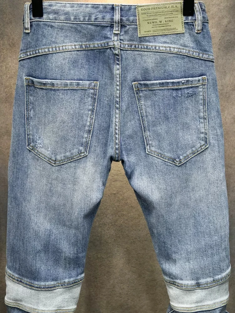 Рисунок 3 - Уличные модные мужские джинсы в стиле ретро