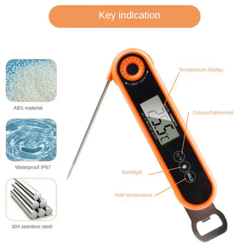 

ThermoPro TP19H Fast Reading Waterproof Meat Thermometer Digital BBQ Thermometer With Backlight