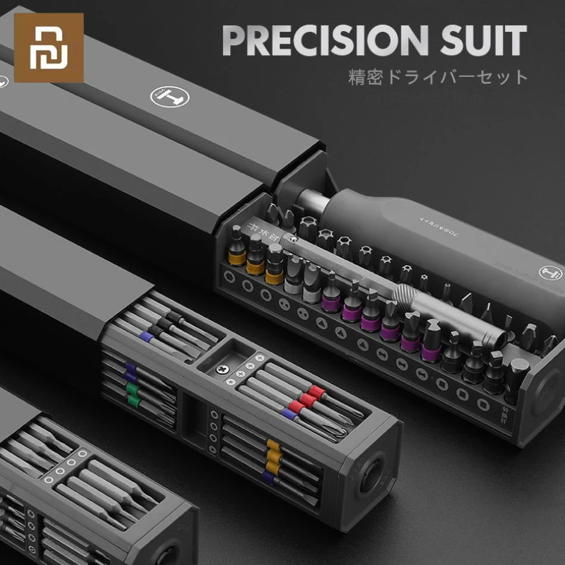 

Youpin Multifunction Screwdriver Set 44 in 1 S2 Slotted Precision Screw Driver Bit Mobile Notebook Maintenance Tool Hand Tools