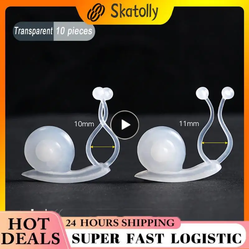 

5/8/10PCS /set Green Radish Green Plant Wall Climbing Fixture Household Seamless Paste Buckle Indoor Vine Plant Wall Hook Fixing