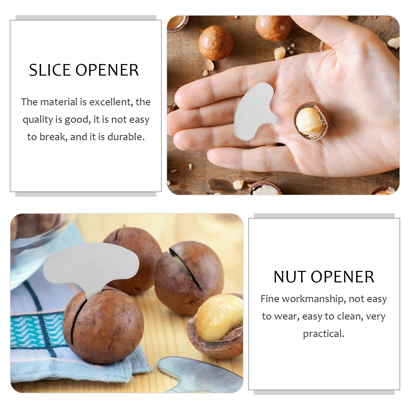 50 шт. открывалка для фруктов лесной орех пекан железная скорлупа сушеный флакон