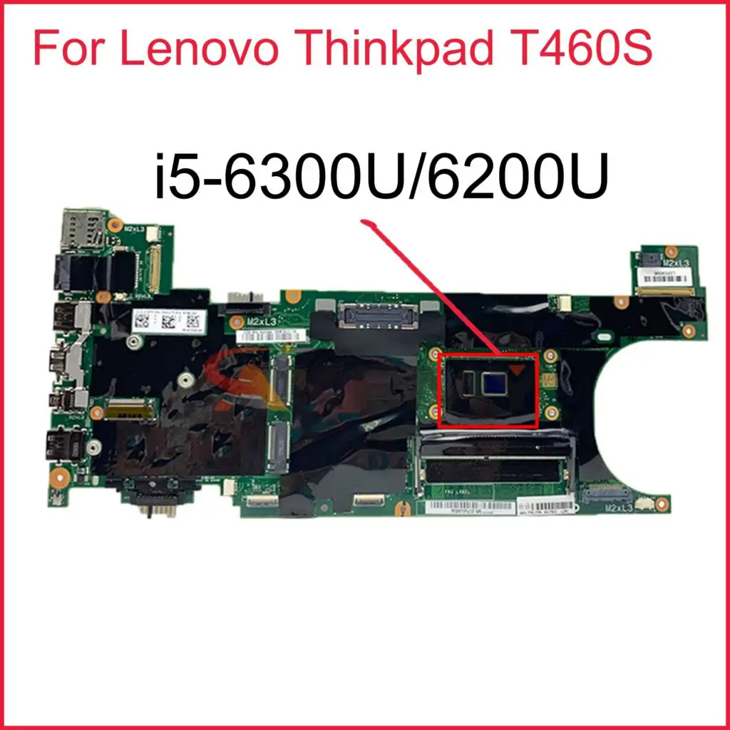 

For Lenovo Thinkpad T460S laptop motherboard i5-6300U/6200U 4G NM-A421 DDR4 100% Fully Tested