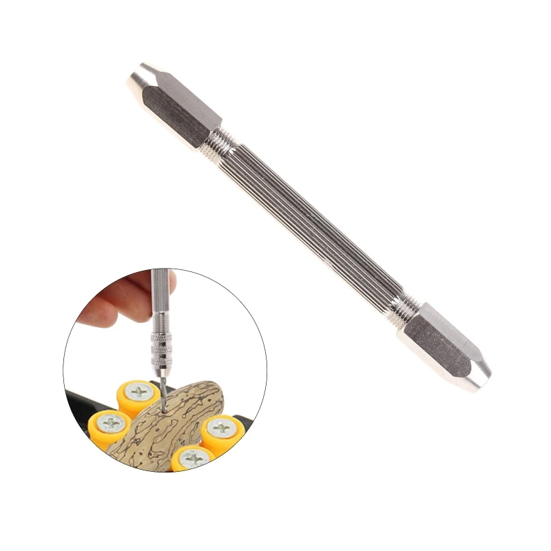 

Double Headed Hand Twist Drill Chuck Drill Bit Holder Little Pin Vise