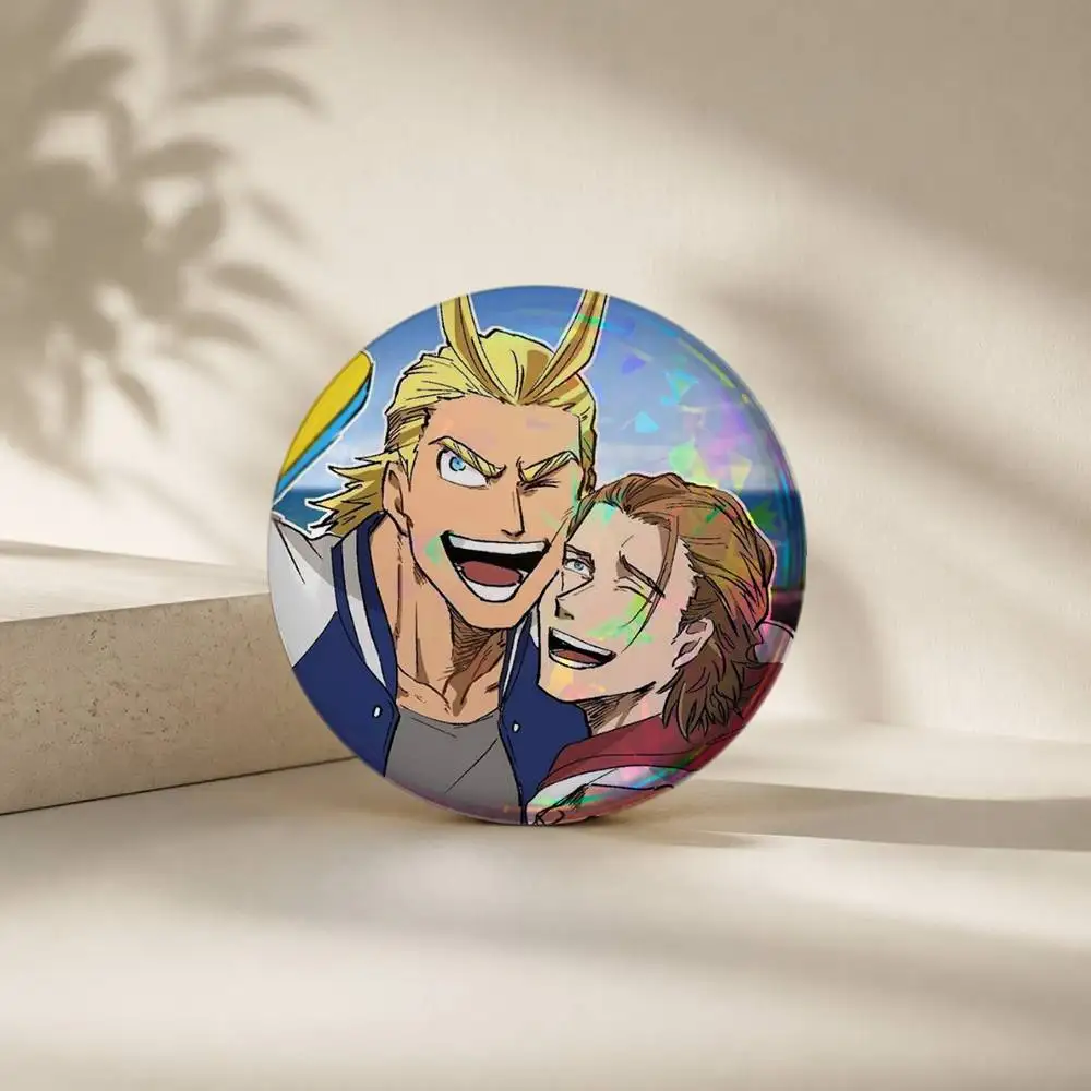 Броши A-All M-Might T-Toshinori Y-Yagi-AMTY, мультяшные значки, аксессуары для рюкзаков и головных уборов, подарок для друга (art.: 3920dc3e35ead) - 3920dc3e35ead