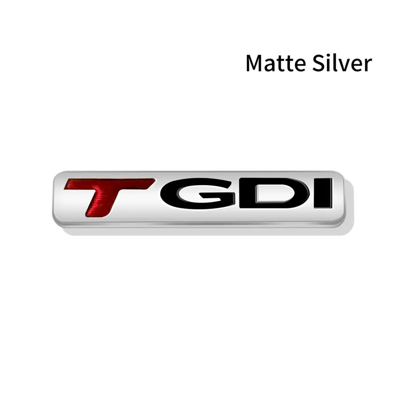 

Автомобильная 3D металлическая наклейка-эмблема TGDI для Hyundai I30 IX35, Sonata Elantra Tucson, задний багажник, аксессуары для стайлинга автомобиля