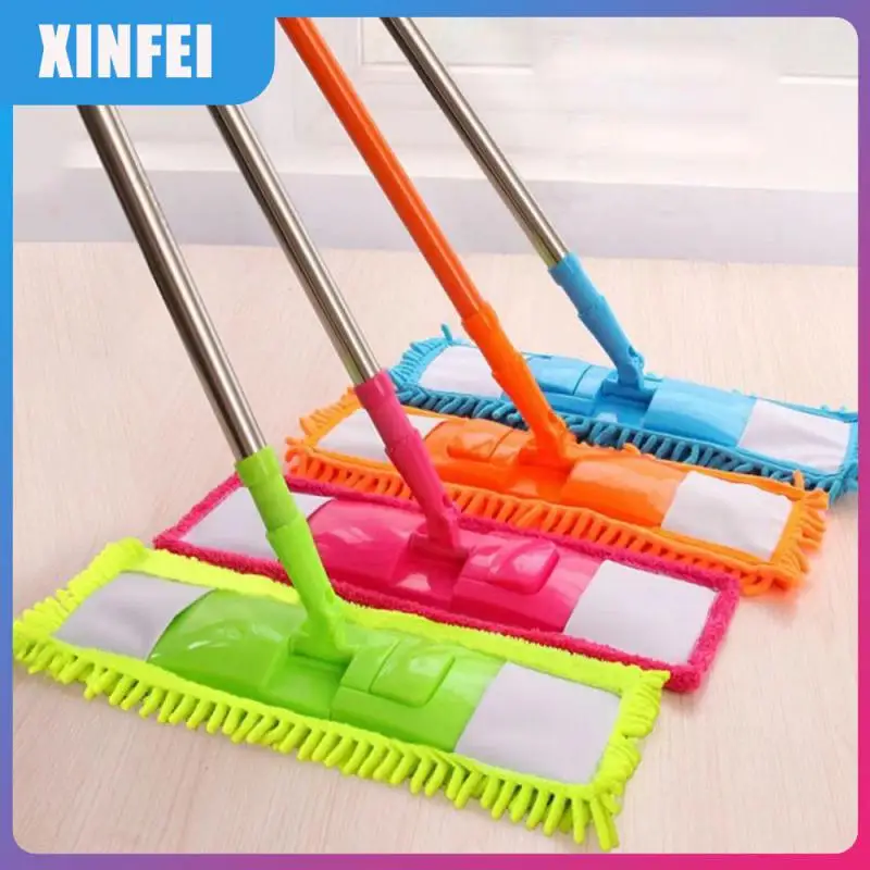 

Household Retractable Professional Home Floor Cleaner Household Cleaning Mop Strong Water Absorption Washable Microfiber Pads