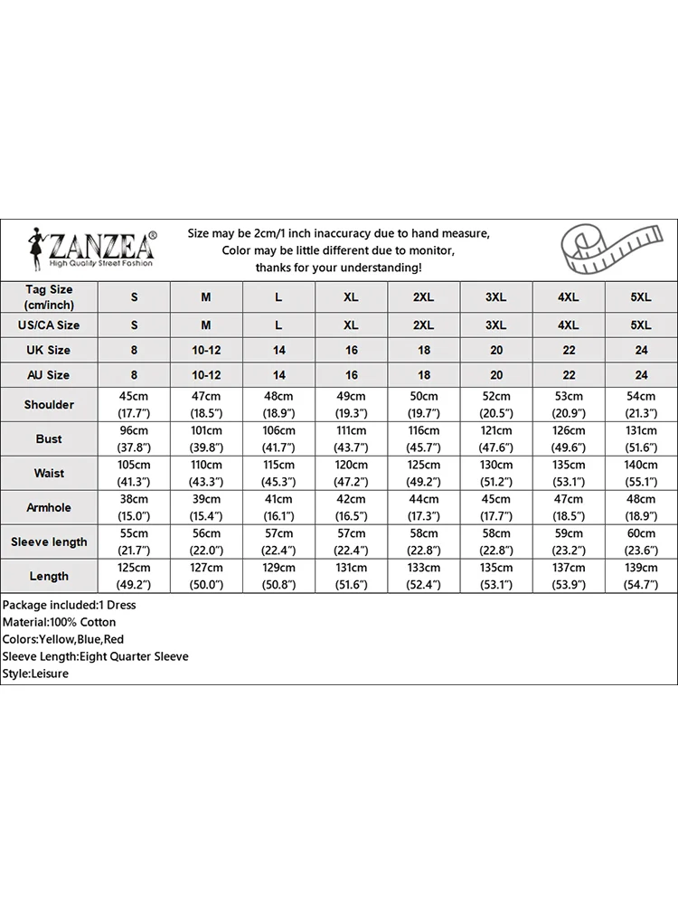 ZANZEA 2024 осеннее винтажное мешковатое платье с длинным рукавом сарафан кафтан