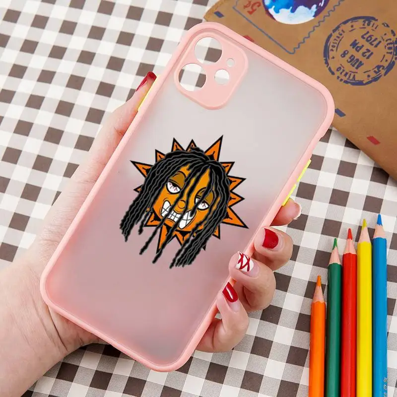 Чехол для телефона Rapper Glo Gang And Chief Keef Матовый Прозрачный чехол iphone 7 8 11 12 13 plus mini x xs