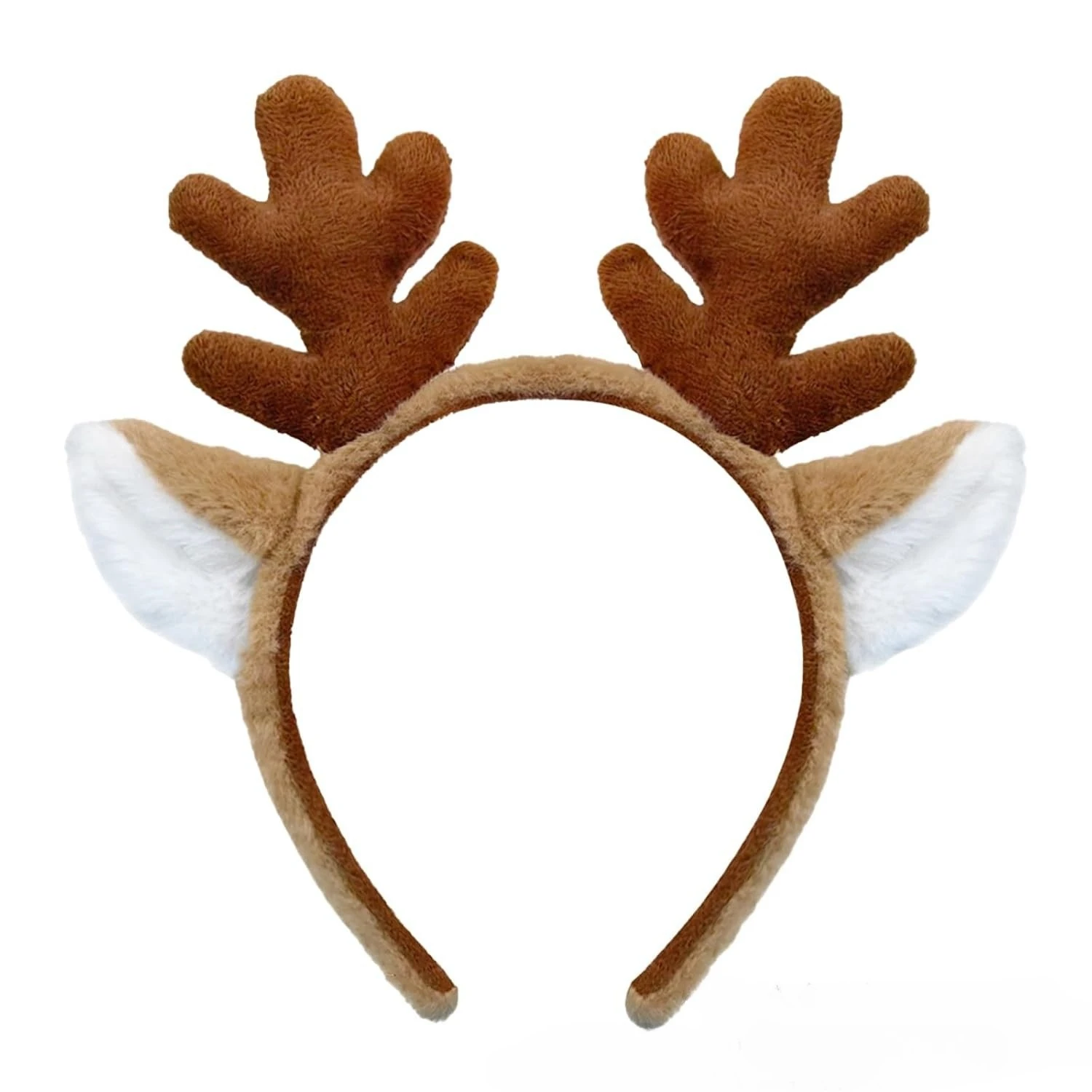 

Рождественские ленты для волос с рогами