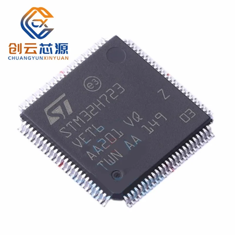 

1pcs New 100% Original STM32H723VET6 Integrated Circuits Operational Amplifier Single Chip Microcomputer LQFP-100