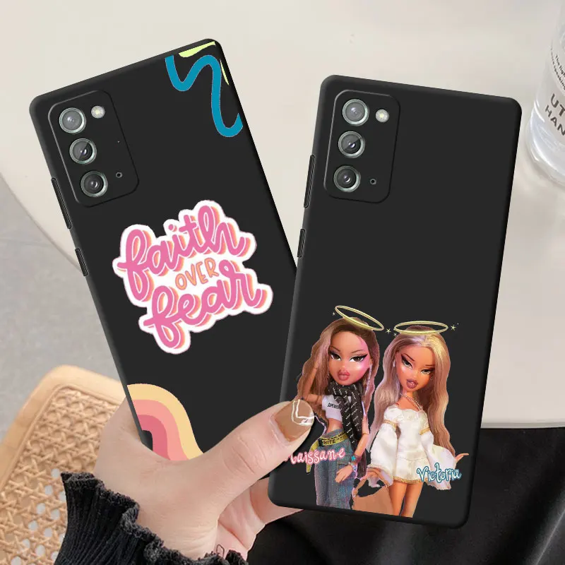 Фото Мягкий ударопрочный чехол из ТПУ с милой куклой, чехол для телефона Samsung Galaxy S22, Note 20, Ultra, 10 Plus, 8, 9, S20, S23, 5G S21, Note9, S21 №3
